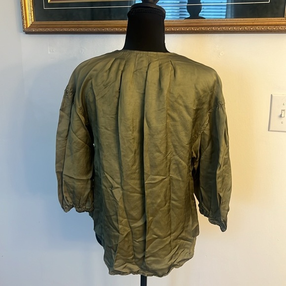 Lauren Ralph Lauren Linen/Viscose Blend Blouse, Sz. S. - Picture 7 of 13